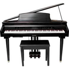 Wind Instruments Suzuki Mdg-300 Black Micro Grand Digital Piano