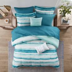 Bedspreads on sale Madison Park Anchorage 8-pc. Stripes Bedspread Blue