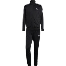 Jumpsuits & Overaller adidas Men Sportswear Basic 3-Stripes Tricot Tracksuit - Black