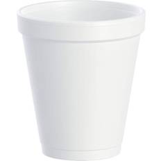 Paper Cups Dart 8J8 Foam Drink Cups 8oz White (25/bag 40 Bags/Carton)