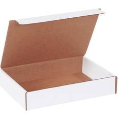 Packing boxes for moving Quill Global Industrial Corrugated Literature Mailers, 9"L x 6-1/2"W x 1-3/4"H, White Pkg Qty 50
