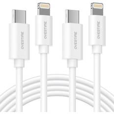 Cables Charger Cable, Overtime Type C Lightning Cable USB C Cord iPhone 13/13 Mini/13 Pro/13 Pro