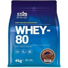 L-Metionin Proteinpulver Star Nutrition Whey-80 Chocolate 4kg