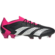 Dame Fotballsko adidas Predator Accuracy.1 Low Firm Ground - Core Black/Cloud White/Team Shock Pink 2