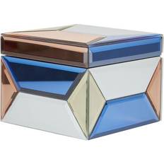 Margit Brandt Glass Jewellery Box - Multicolour