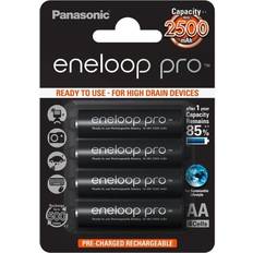 Oppladbare batterier Gressklipper Panasonic Eneloop Pro AA Compatible 4-pack