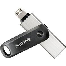 Apple Lightning USB Flash Drives SanDisk iXpand Flash Drive Go 128GB USB 3.0/Apple Lightning