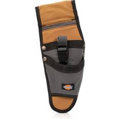 Dickies Accessories Dickies 3-Pocket Drill Holster Tool Belt Pouch, Tan, Tan;Gray