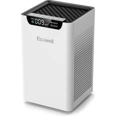 Hepa filter h13 ECOWELL Air Purifiers for Large Room with H13 True HEPA Filter, Auto Mode Air Filtration System, PM2.5 Monitor, 24 dB Quiet Sleep Mode Air Cleaner