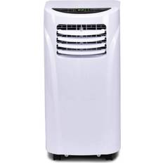 Air Conditioners Costway 8000 BTU Portable Air Conditioner with Sleep Mode and Dehumidifier Function