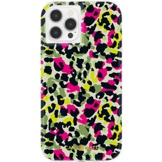 Case-Mate Prints Case for iPhone 12/iPhone 12 Pro Neon Cheetah Clear