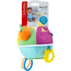 Infantino Toys Infantino Busy Lil’ Sensory Ball 9 Activities, Teether, Selfie Mirror, Rattle Sounds, Encourages Fine and Gross Motor Skill Development, for Babies 3M