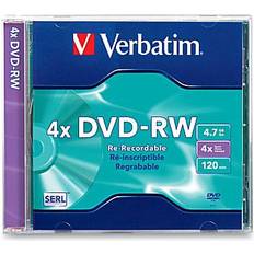 Verbatim DVD-RW 4.7GB 4X 1 Pack