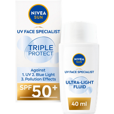 Kombinert hud Solkremer Nivea UV Face Specialist Triple Protect SPF50 40ml