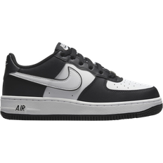 Nike air force 1 junior black Children's Shoes Nike Air Force 1 LV8 2 GS - Black/Black/White