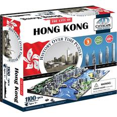 4D Jigsaw Puzzles 4D Cityscape Hong Kong Time 1100 Pieces