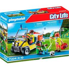 Byer Lekesett Playmobil City Life Rescue Cart 71204