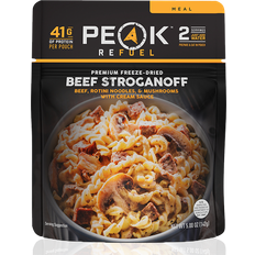Freeze Dried Food Peak Refuel Beef Stroganoff Backpacking and Camping Food 142g