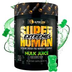 Pre-Workouts Alpha Lion Superhuman Extreme Pre Workout Hulk Juice 325g