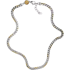 Golden - Herren Halsketten Diesel Necklaces - Gold/Silver