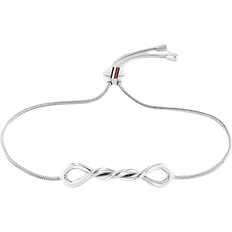 Herre Smykker Tommy Hilfiger Slider Chain Bracelet - Silver