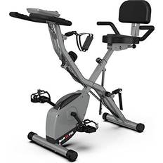 Foldable Exercise Bikes Barwing 4 IN 1 Foldable Indoor Cycling Spin Bike