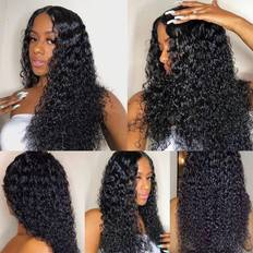 Larima 13x4 Curly Lace Front Wig 16 inch Natural Black