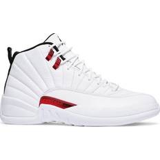 Polyester Sneakers Nike Air Jordan 12 Retro Twist M - White/University Red/Black