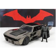 Batman Autos Jada Batman Batmobile With Figure 2022 The Batman Movie Chrome 1:24