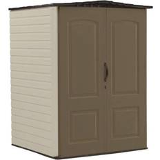 Rubbermaid storage shed Rubbermaid 4-ft 4-ft Resin Storage Shed Floor Included (Building Area )