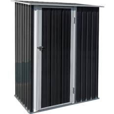 Metal garden shed OutSunny 3 3 Metal Shed with Lockable Door 37.79 sq. ft. (Building Area )
