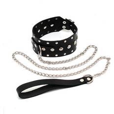 Rimba Bondage Play Collar with Dog Leash