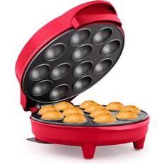 CROWNFUL Mini Waffle Maker Machine, 4 Inch Chaffle Maker with Compact  Design, Easy to Clean, Non-Stick Surface, Recipe Guide Included, Perfect  for