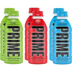 Prime energy drink PRIME Hydration Drink Variety Pack Lemon Lime Tropical Punch Blue Raspberry 473ml 6