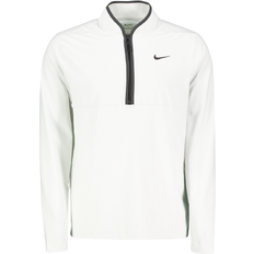 Golf Clothing Nike Dri-FIT Victory Half-Zip Golf Top Men's - Photon Dust/Dark Smoke Grey/Black