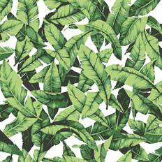 Green Wallpaper RoomMates Tropical Leaf (RMK11045WP)