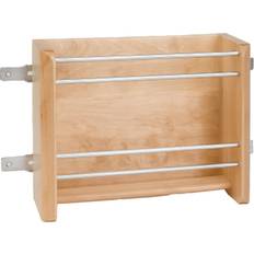 Kitchen Units Rev-A-Shelf 15 Pantry Cabinet Door Mount Foil Rack Natural Maple