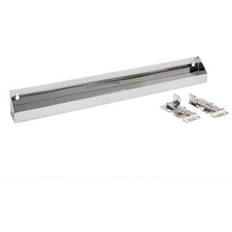 Kitchen Cabinets Rev-A-Shelf 6581-25-52 25 Inch Stainless Steel Slim Tip Out Tray Organizer