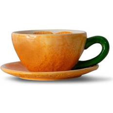 Keramikk Kopper Byon Mandarie Kaffekopp, Tekopp 25cl