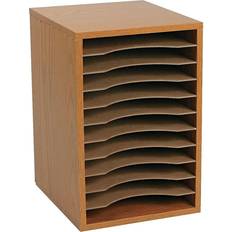 Desktop Organizers & Storage SAFCO Stackable Wood File Organizer