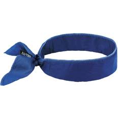 Headbands Ergodyne Polymer Embedded Batting Cooling Bandana with Tie Closure
