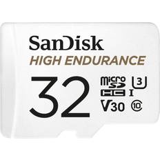 Memory Cards & USB Flash Drives SanDisk High Endurance microSDHC Class 10 UHS-I V30 U3 100/60MB/s 32GB +SD Adapter