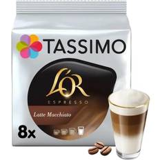 Tassimo L'OR Latte Macchiato Coffee Pods 267g 8Stk.