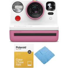 Polaroid now camera Analogue Cameras Polaroid Originals Now Viewfinder i-Type Instant Camera (Pink) Bundle with Film