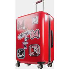 Ful Minnie Mouse Patch Spinner Luggage Red
