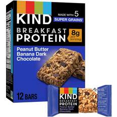 Food & Drinks KIND Gluten Free Breakfast Protein Bars Peanut Butter Banana Dark Chocolate