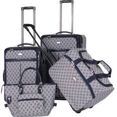 American Flyer Luggage American Flyer Signature 4pc Softside Checked Luggage