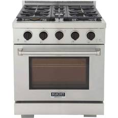 Kucht Professional cu.ft. Natural with Power Burner, with Silver, Blue