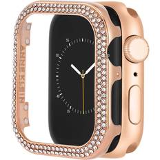 Smartwatch Strap Anne Klein Premium Crystals Protective Bumper Gold-Tone Rose Gold-Tone