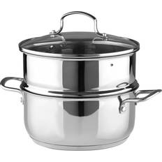 Bergner Cookware Bergner Essentials Stainless-Steel Soup Pot with lid
